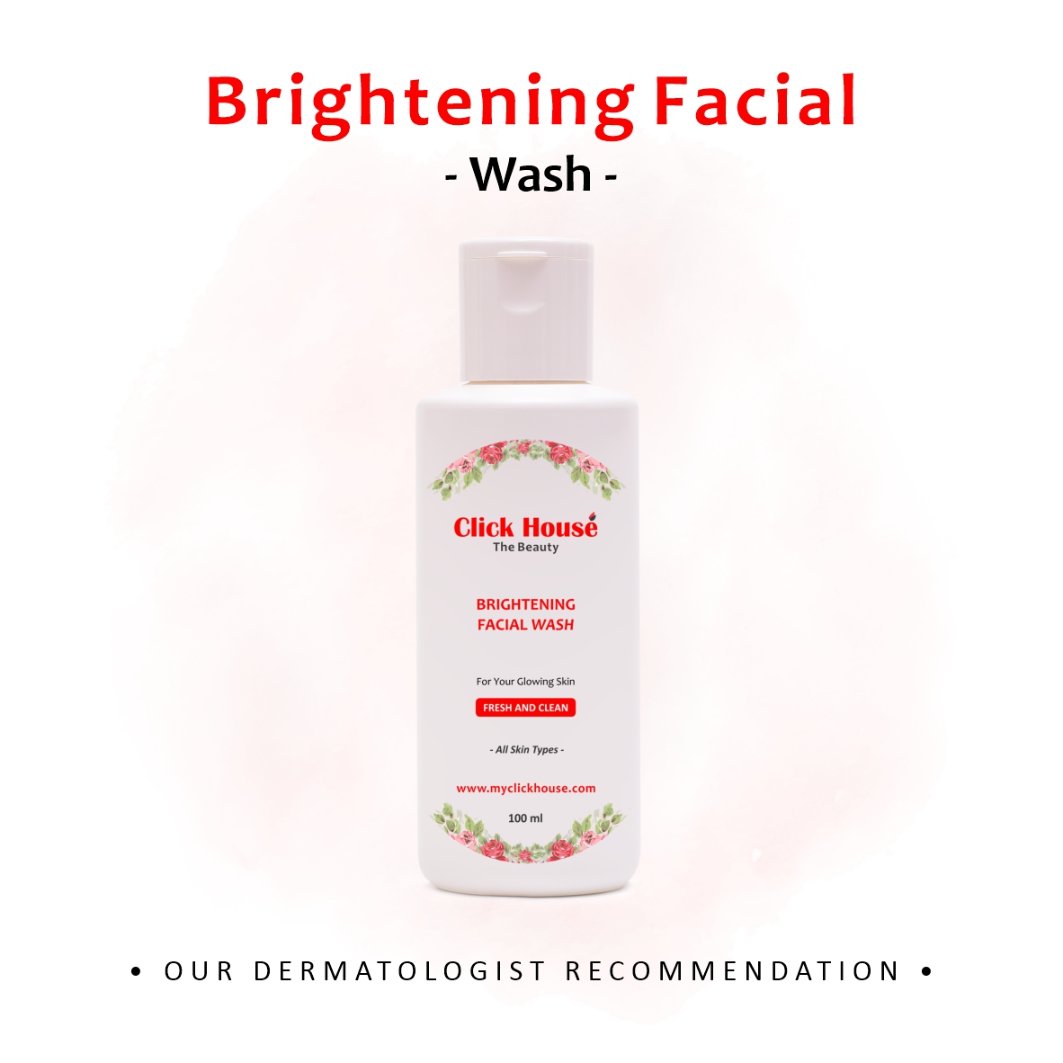 Click House Brightening Facial wash