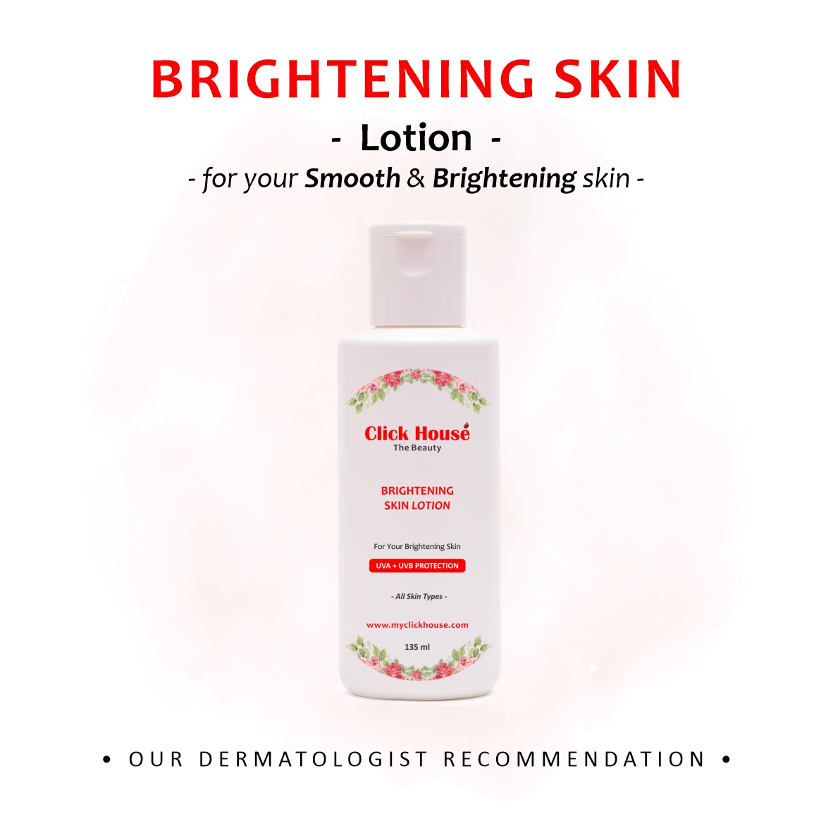 Click House Brightening Skin Lotion - SPF30