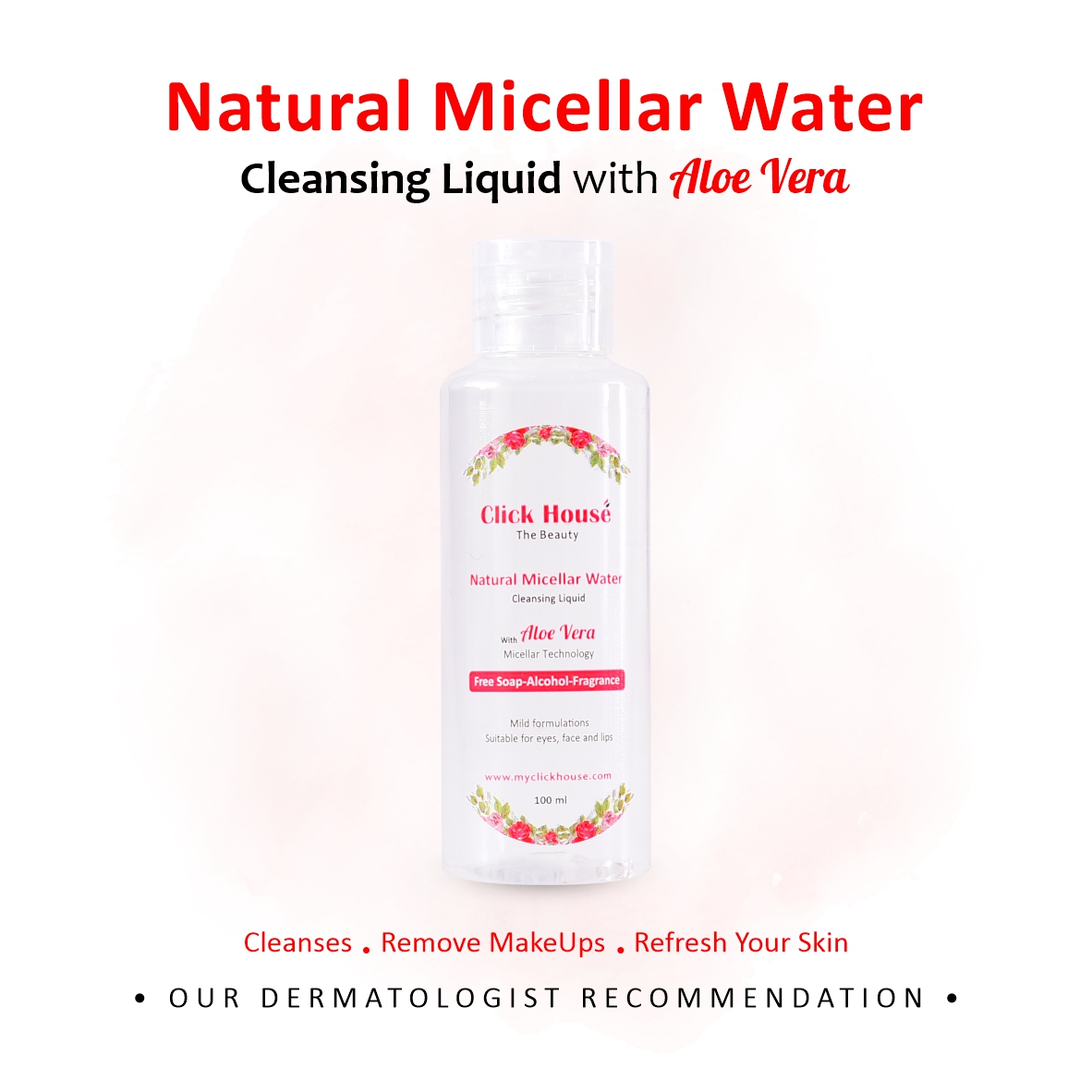 Click House Natural Micellar Water