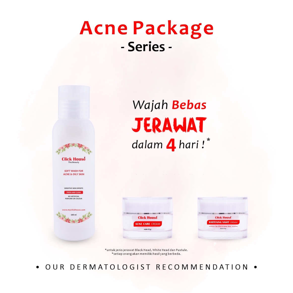 Click House Acne Package Series